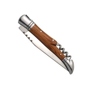 Tradition Zakmes met kurkentrekker Olijfhout
