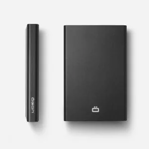 Ögon Design Slider Aluminum Creditcardhouder Opium Black