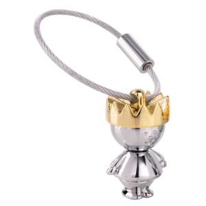 Troika Little King Sleutelhanger – Koning met Gouden Kroon