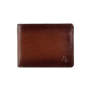 Visconti Roland Leren Portemonnee Cognac