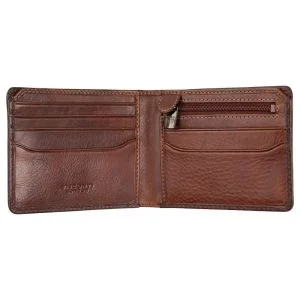 Visconti Roland Leren Portemonnee Cognac