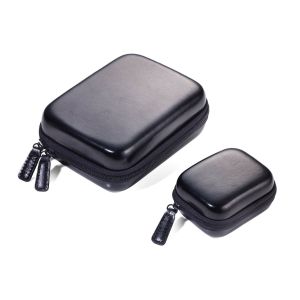 Troika Onpack Set van 2 EDC organiser tas etui voor voor make-up, elektronica en accessoires, Zwart