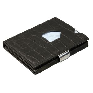 Exentri Wallet Portemonnee Caiman zwart