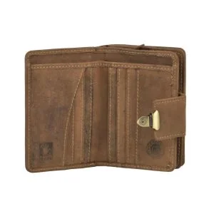 Greenburry Portemonnee met Klep Vintage Leren