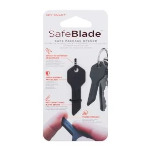 SafeBlade huidveilige sleutelhanger box cutter