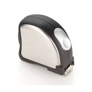 Rolmaat met riemclip en stop
