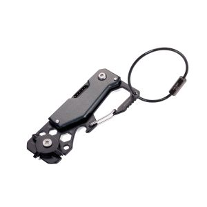 Troika Toolinator 10-in-1 Multitool Sleutelhanger, Zwart