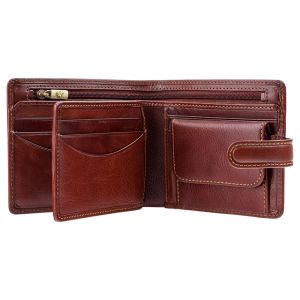 Visconti Arezzo Leren Portemonnee