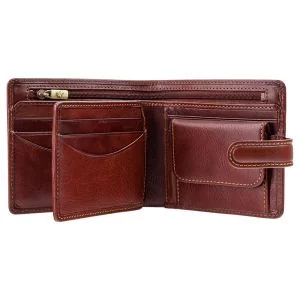 Visconti Arezzo Leren Portemonnee