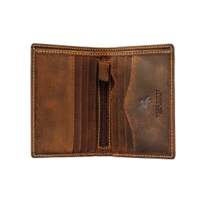 Visconti Arrow Hunter Kleine Portemonnee RFID Bruin Leren