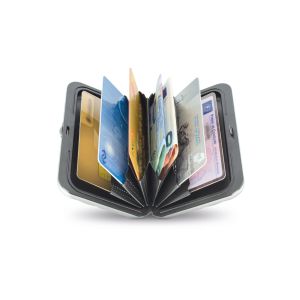 Ögon Designs Quilted Button Smart Case Aluminium Creditcardhouder