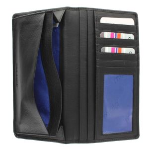 Mala Leather Origin RFID portemonnee verticaal Zwart