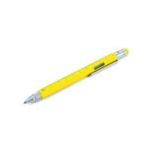 Troika construction multifunctionele pen, geel