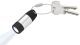Troika ECO Charge Mini-zaklamp met Sleutelhanger USB-oplaadbaar 