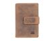 Greenburry Vintage bruin leer kleine minimalist wallet